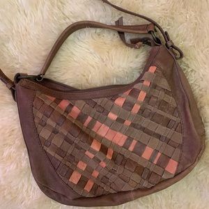 Vintage Lucky Brand two strap bag!